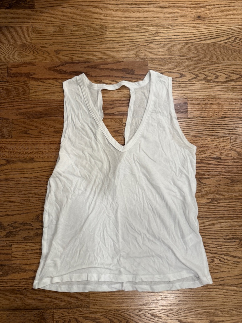 Beyond Yoga White Tank